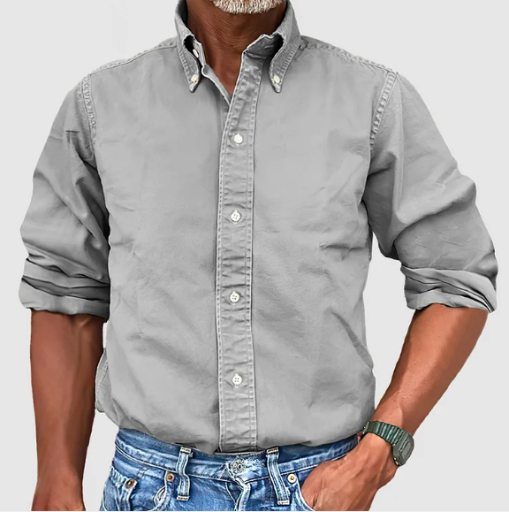 Rodolfo | Camisa Clásica de Manga Larga