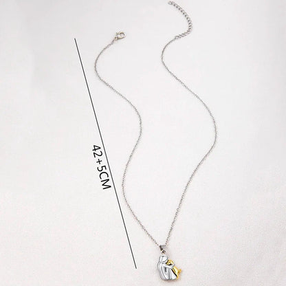 Mujer y Gato | Collar "Amistad Eterna"