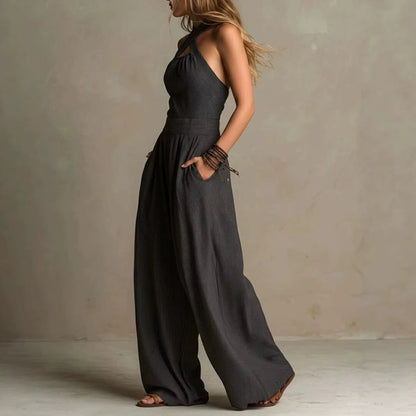 Candela | Mono Elegante Escote Cruzado