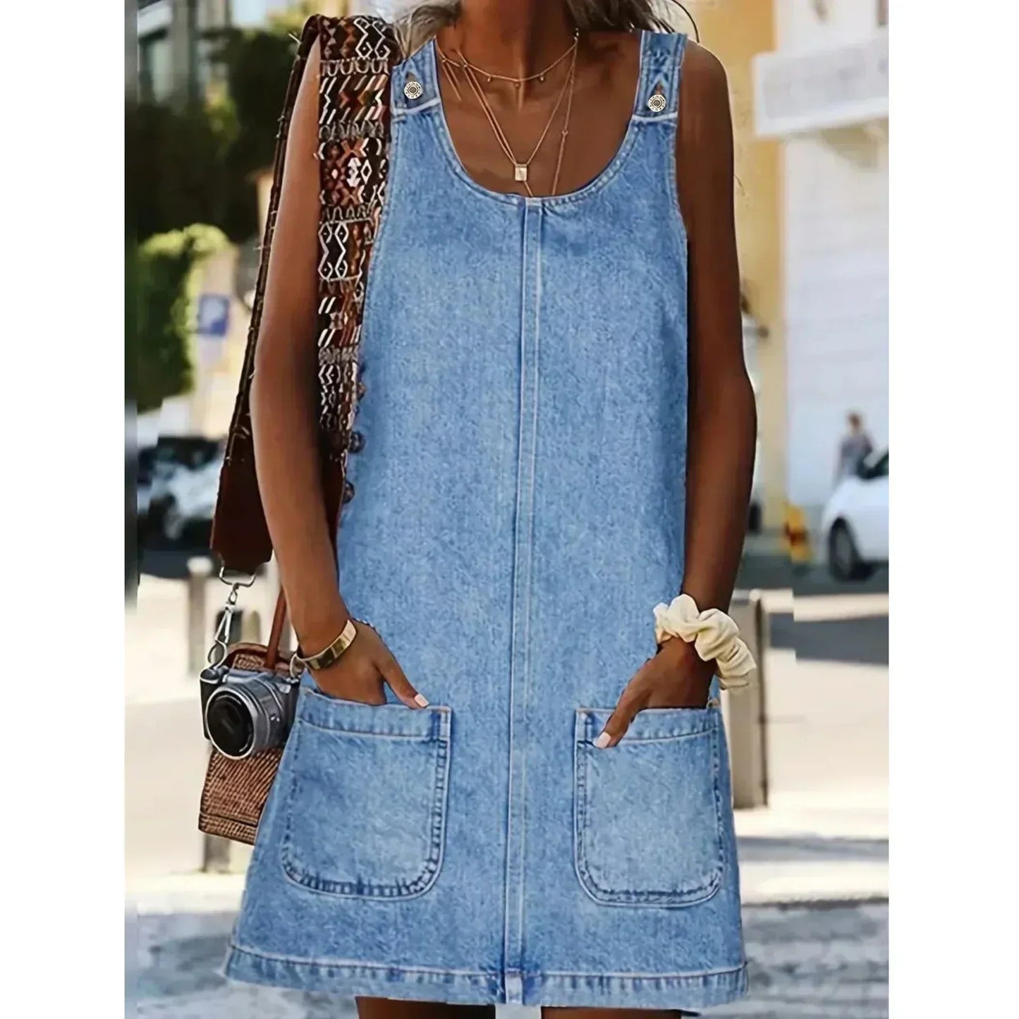 Saylor | Vestidos Relajados con Look Denim