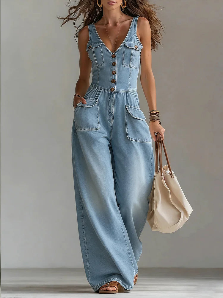 Sofia | Mono en Denim Relajado