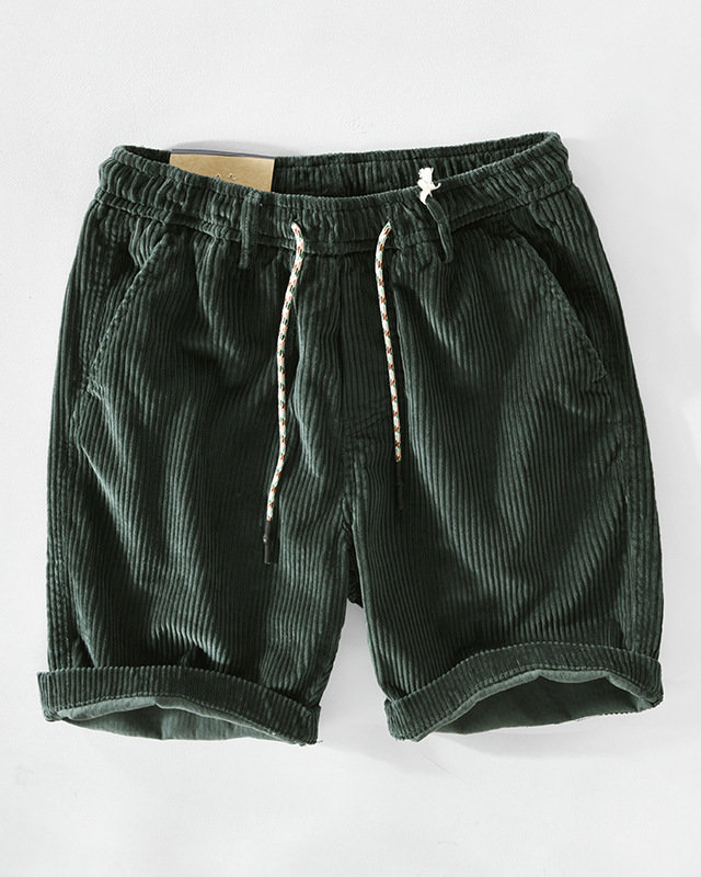 DAVID | Pantalones Cortos de Pana
