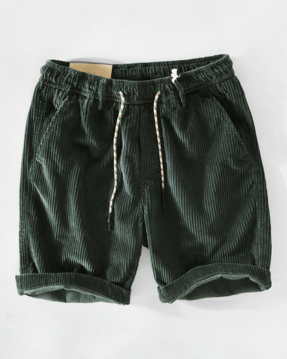 DAVID | Pantalones Cortos de Pana