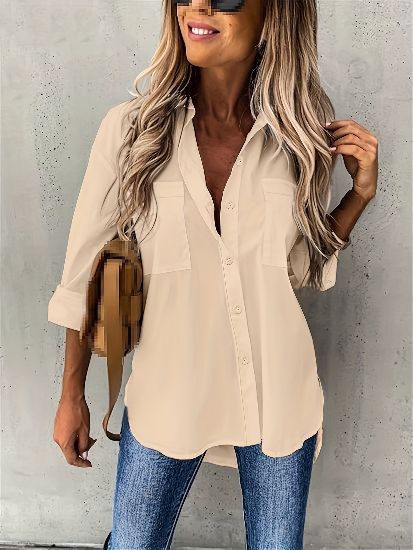 Carmen | Blusa de Mangas Chic para el Día a Día