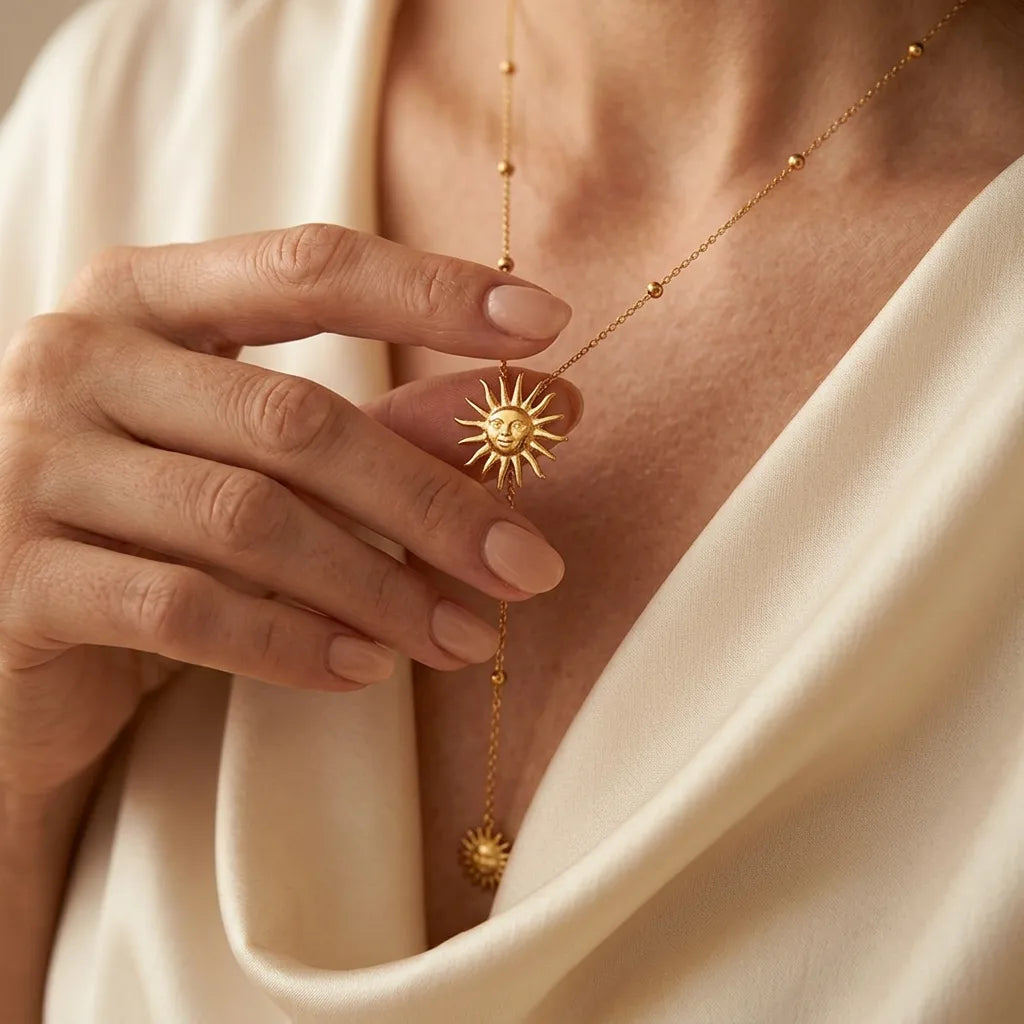 Collana Sole Seduzione - Effetto Décolleté Irresistibile