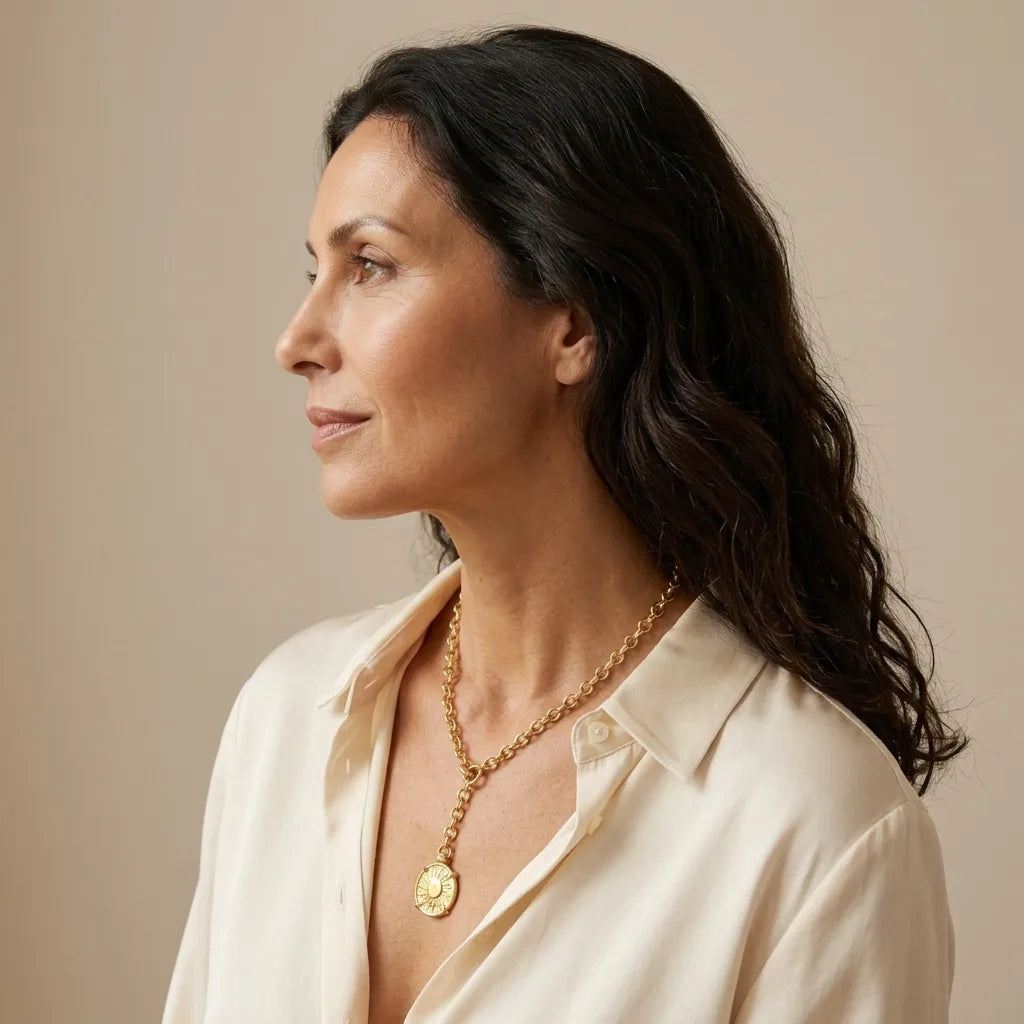 Collana Medaglione Solstizio