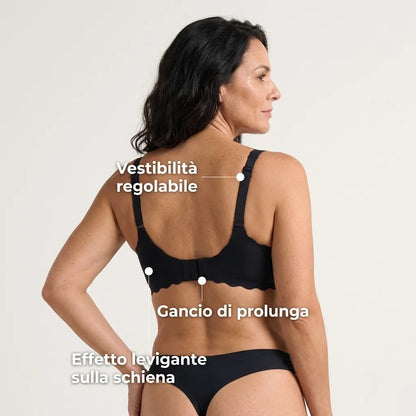 CurveLift™ – Reggiseno seducente senza ferretto, scollo a V profondo
