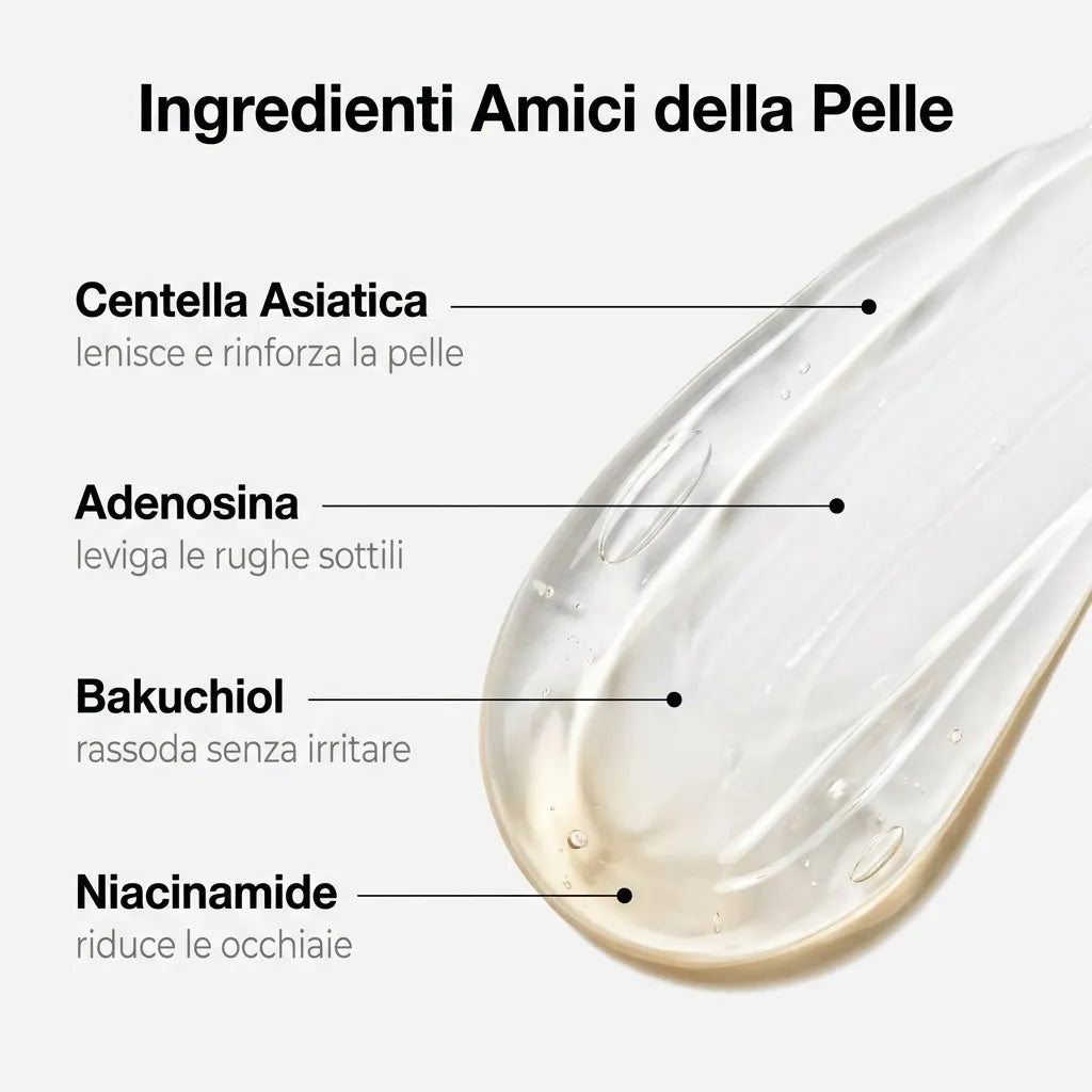 Crema Vibrante K-Beauty per Occhiaie, Borse e Rughe