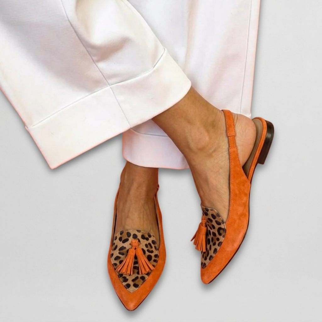 Melisa | Sandalias con Tiras y Borlas
