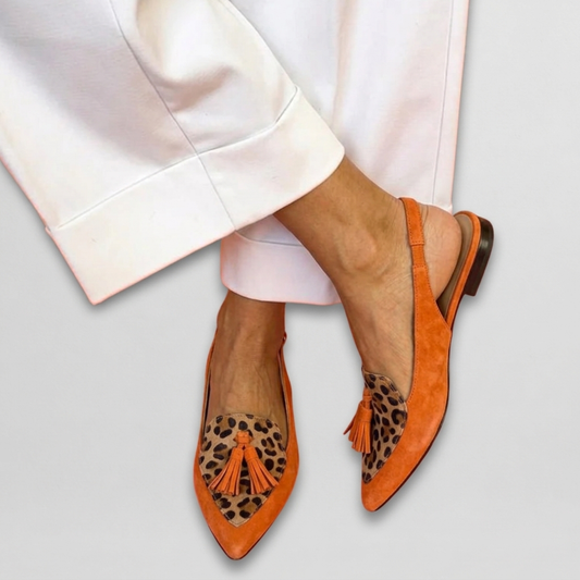 Melisa | Sandalias con Tiras y Borlas