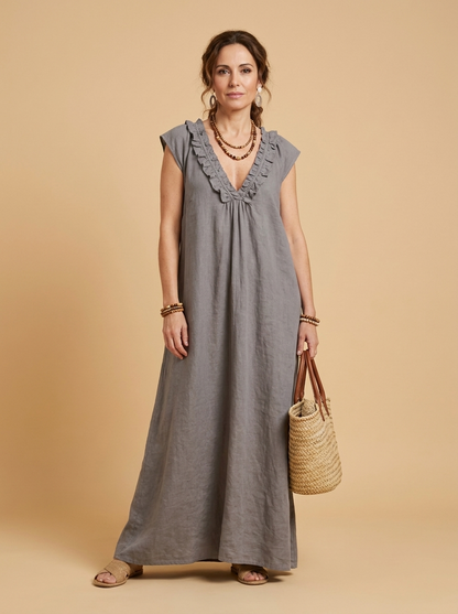 Irene | Vestido largo de estilo bohemio