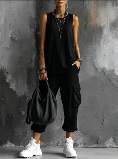 Cristina | Conjunto Casual con Bolsillos