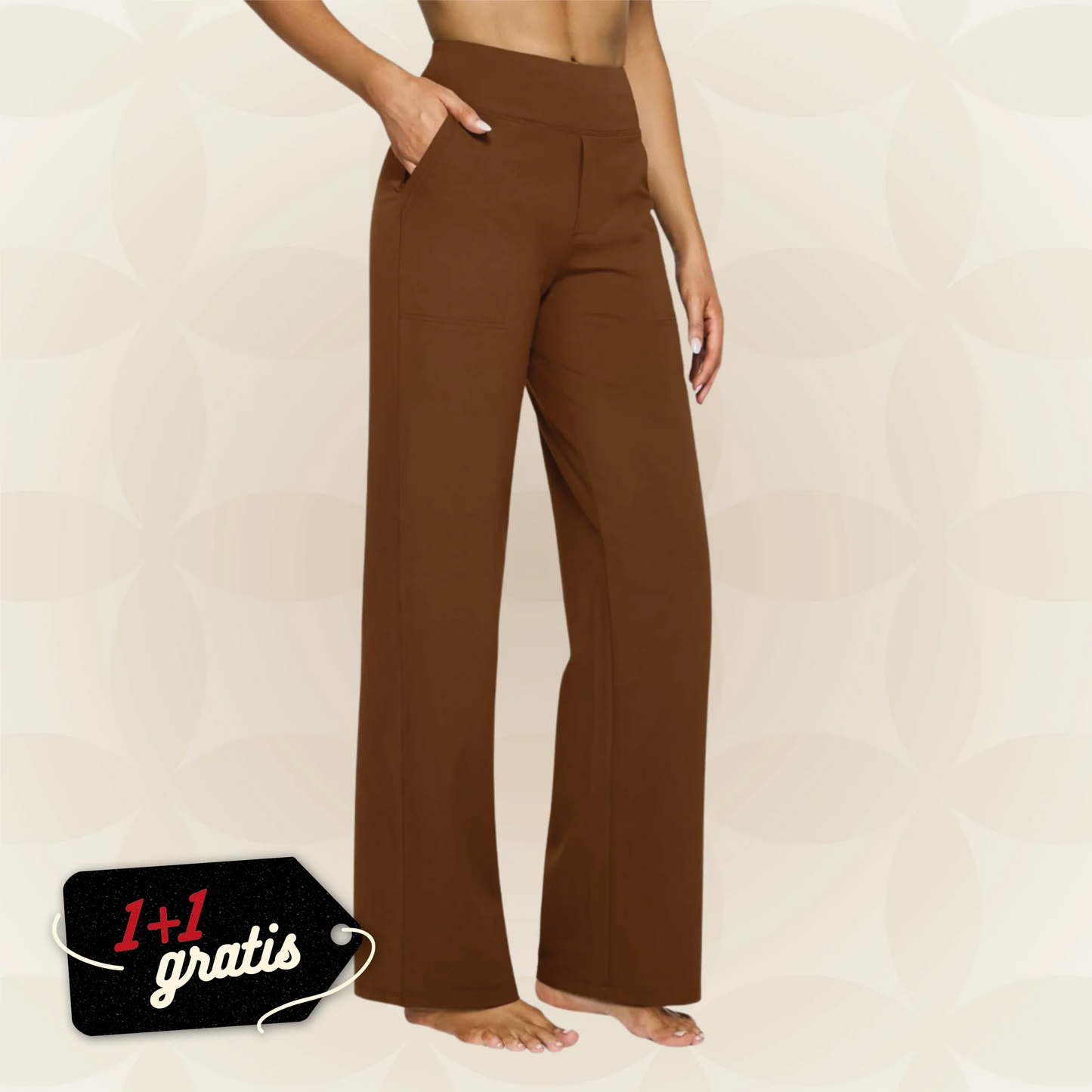Andrea | Los pantalones elásticos más cómodos para cualquier mujer - 1+1 GRATIS