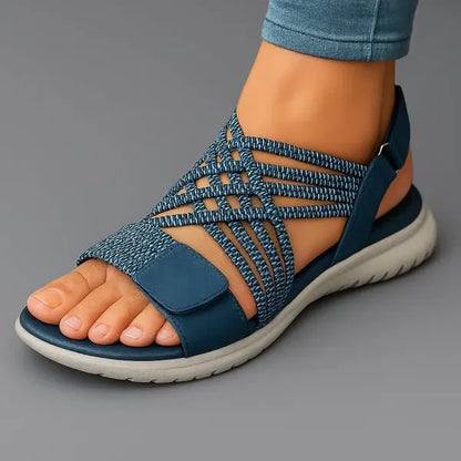 Camelia | Sandalias abiertas con tiras