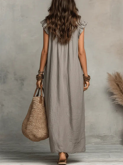 Irene | Vestido largo de estilo bohemio