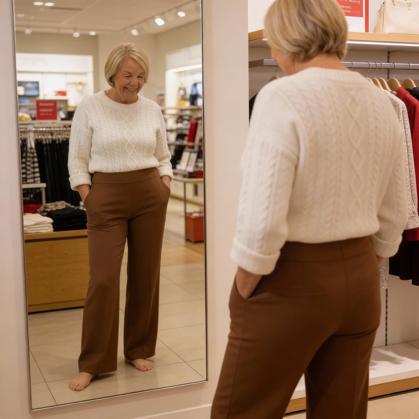 Andrea | Los pantalones elásticos más cómodos para cualquier mujer - 1+1 GRATIS