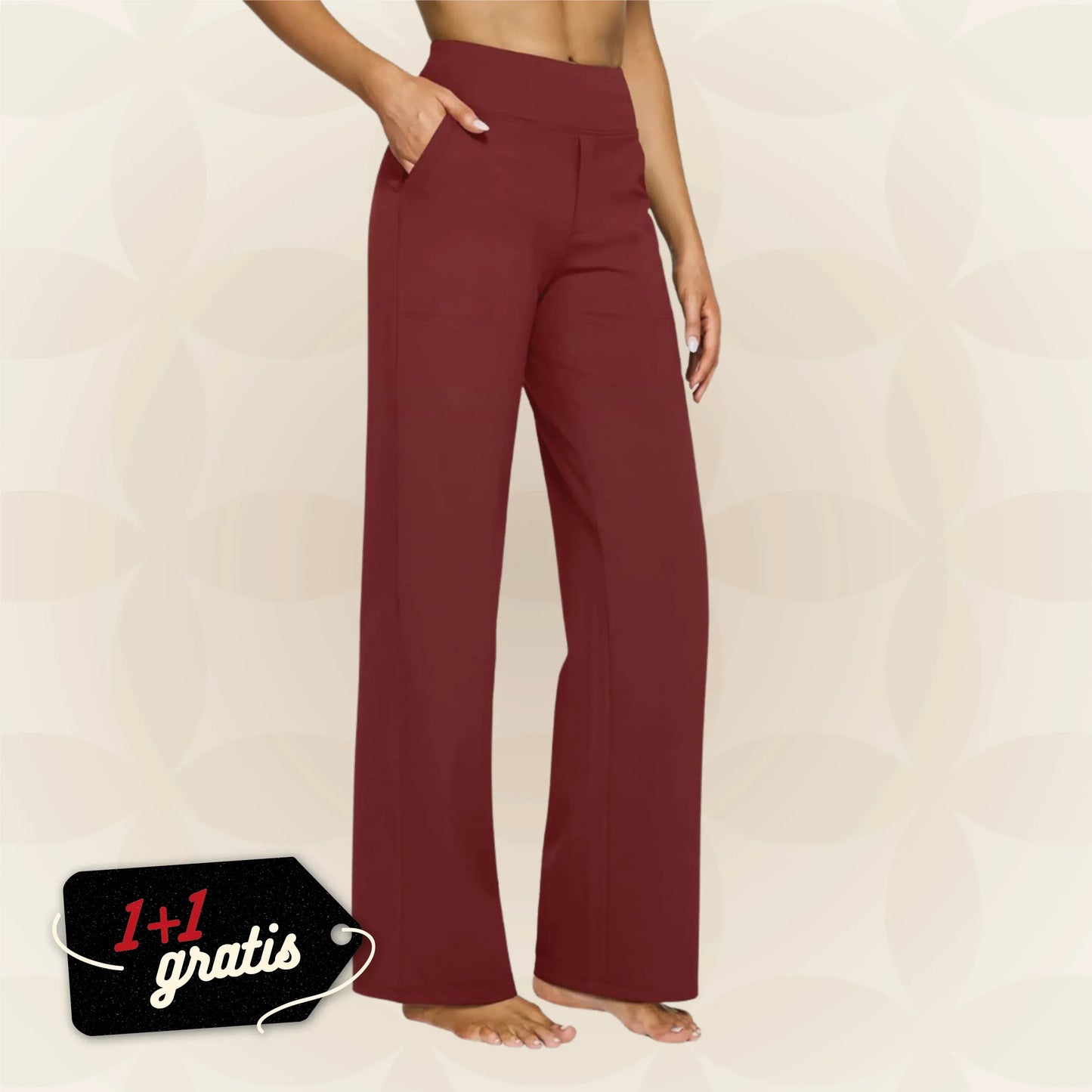 Andrea | Los pantalones elásticos más cómodos para cualquier mujer - 1+1 GRATIS