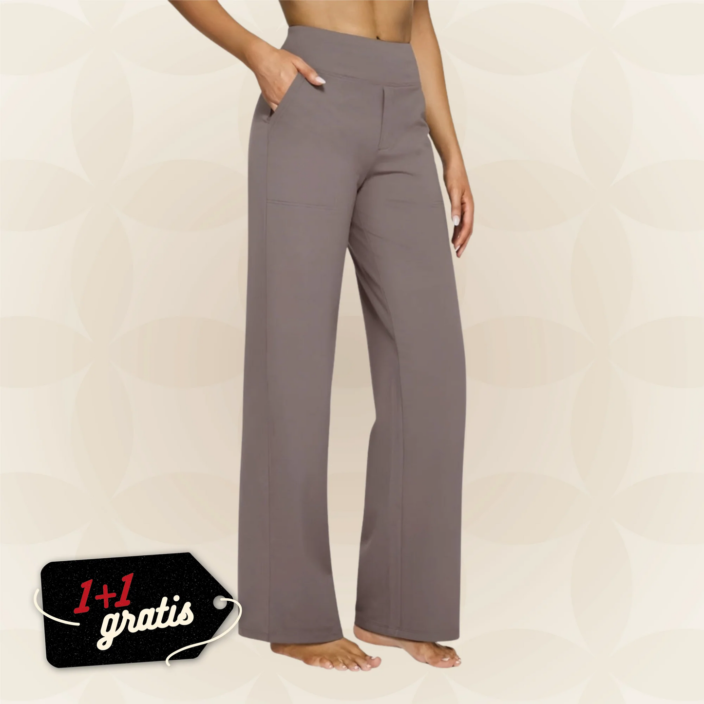 Andrea | Los pantalones elásticos más cómodos para cualquier mujer - 1+1 GRATIS