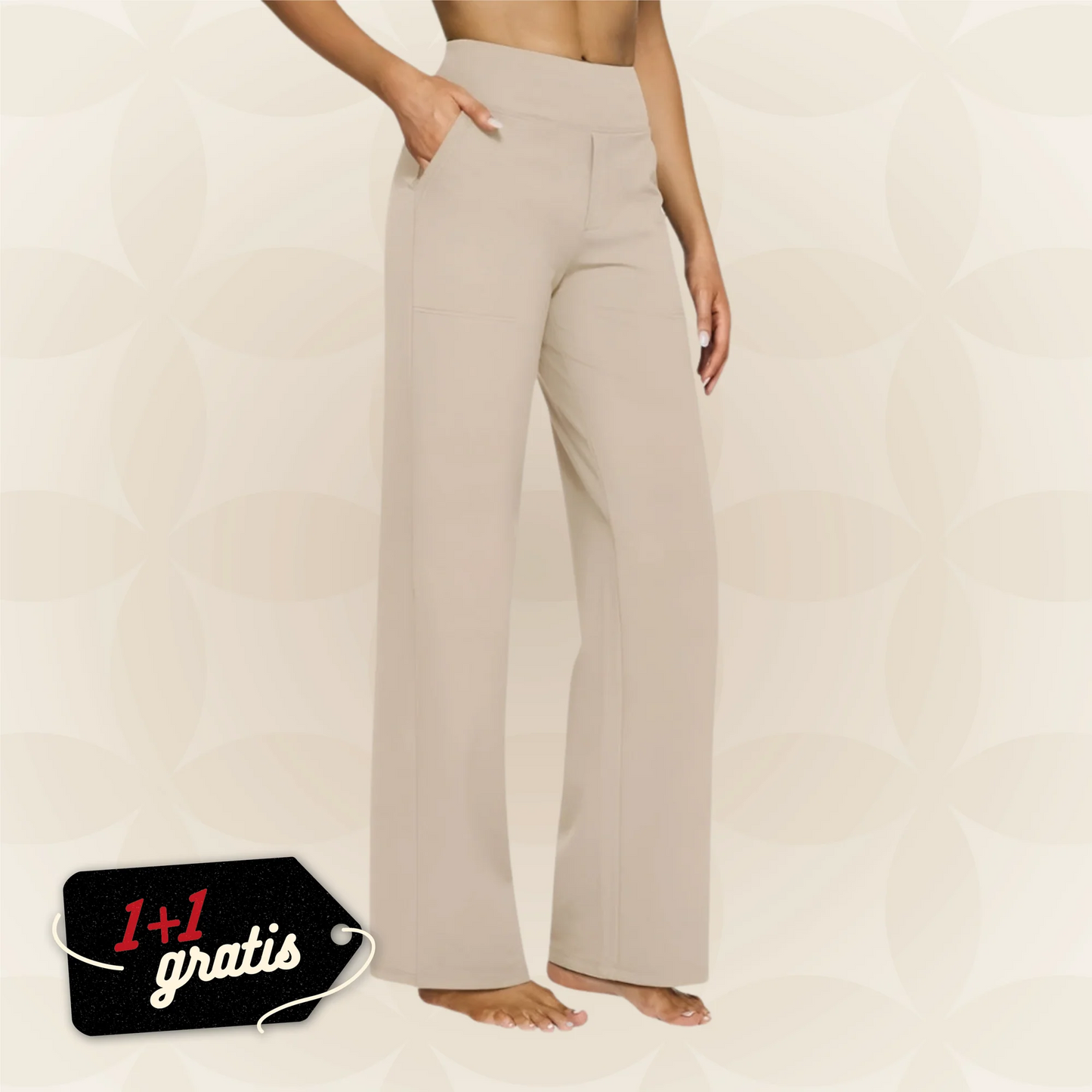 Andrea | Los pantalones elásticos más cómodos para cualquier mujer - 1+1 GRATIS