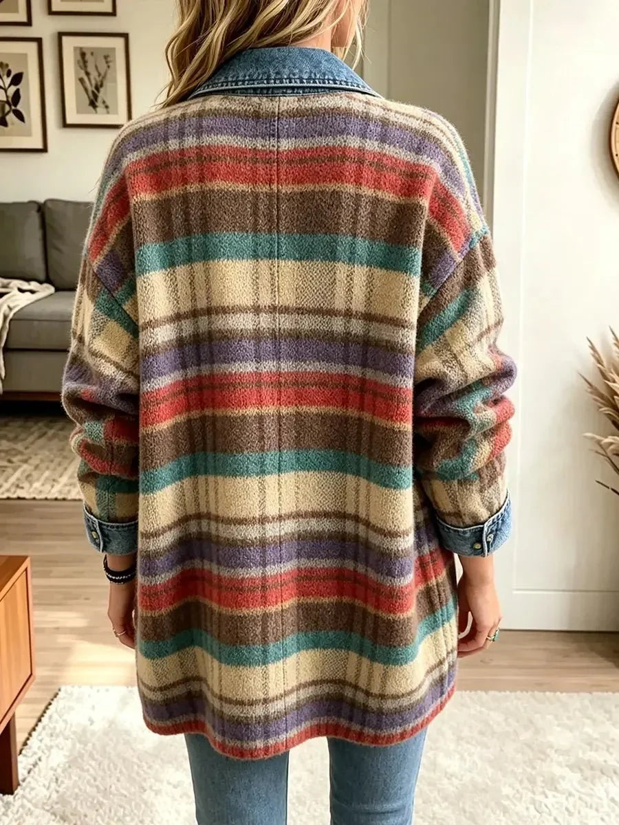 Cayetana | Chaqueta Vaquera Patchwork Vintage