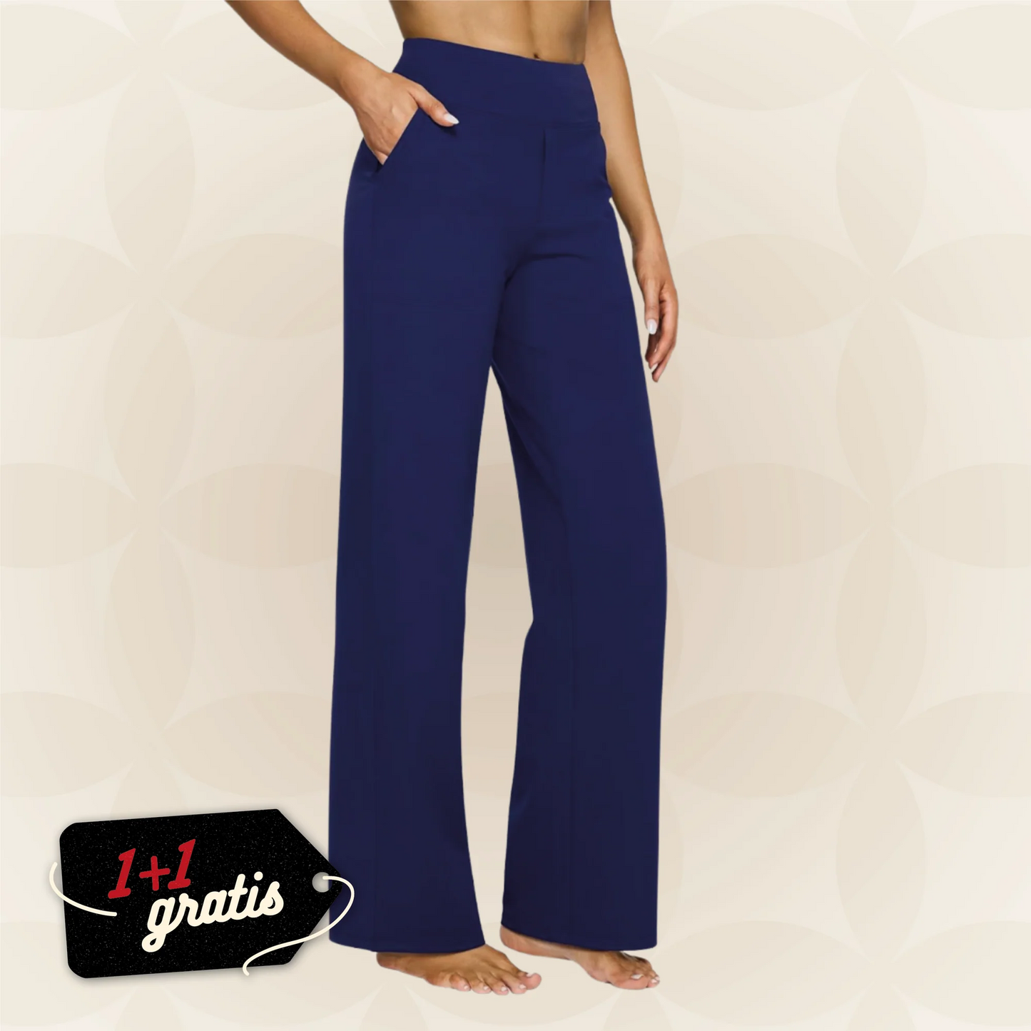 Andrea | Los pantalones elásticos más cómodos para cualquier mujer - 1+1 GRATIS