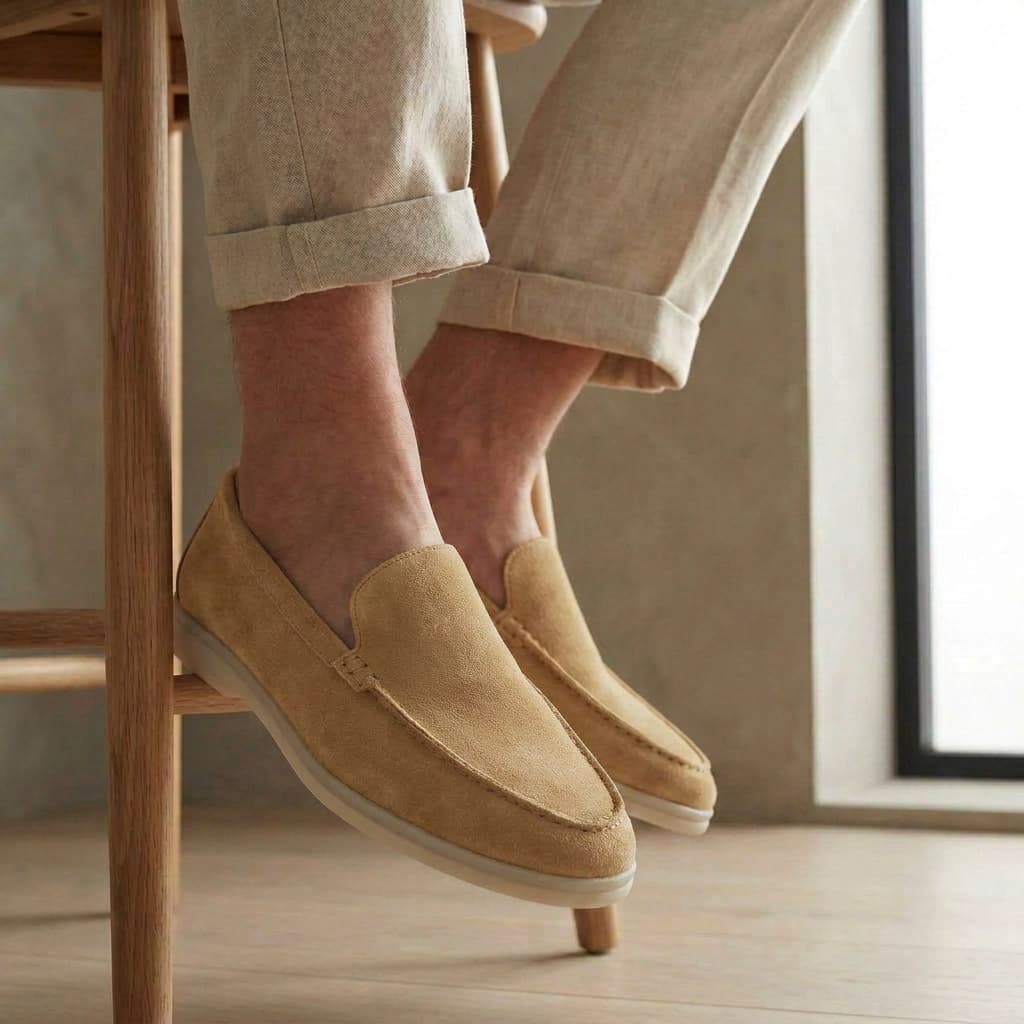 Enzo | Mocasín de Gamuza