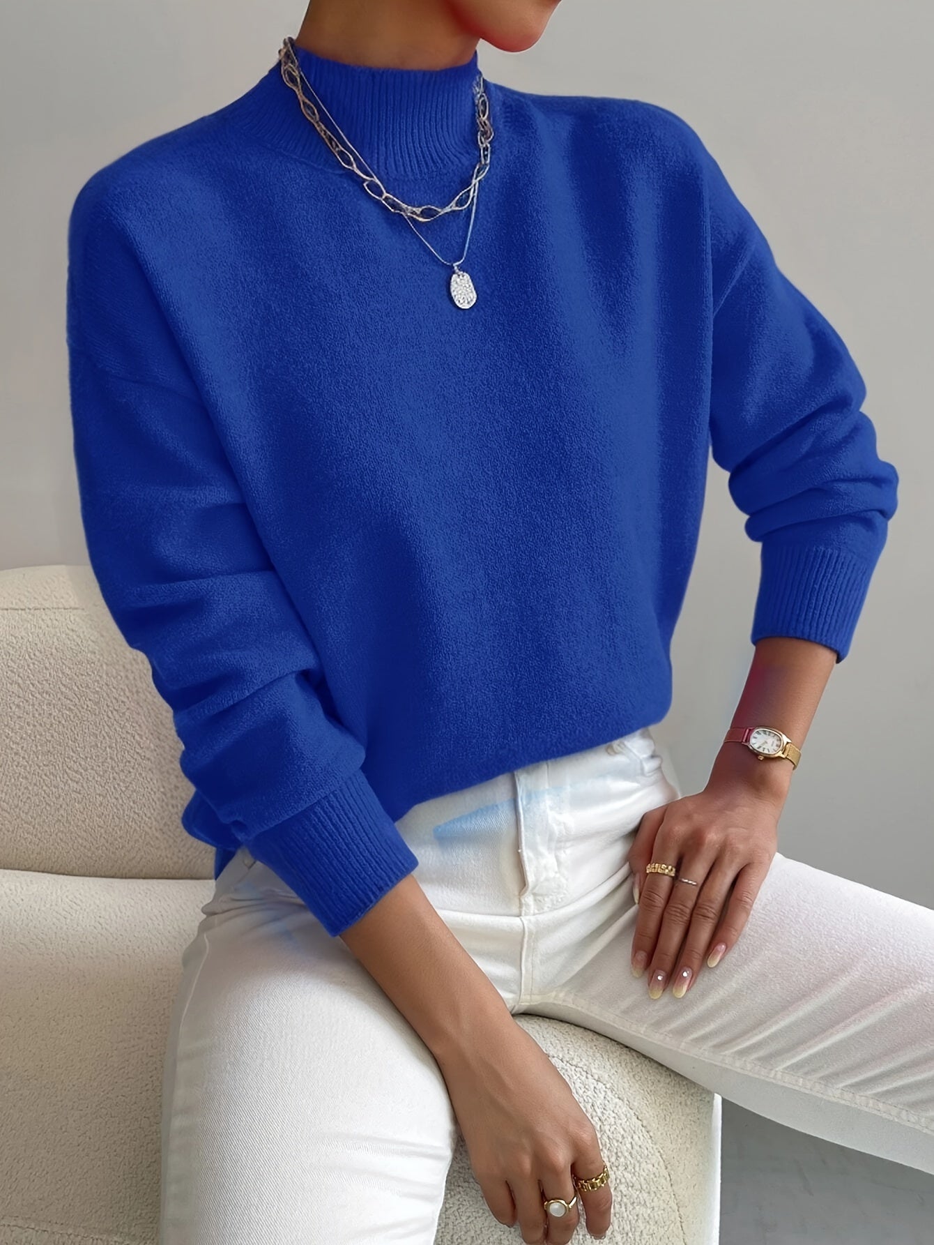 Jersey Chic en Cachemira Yvonne - Elegancia y Calidez Inigualables