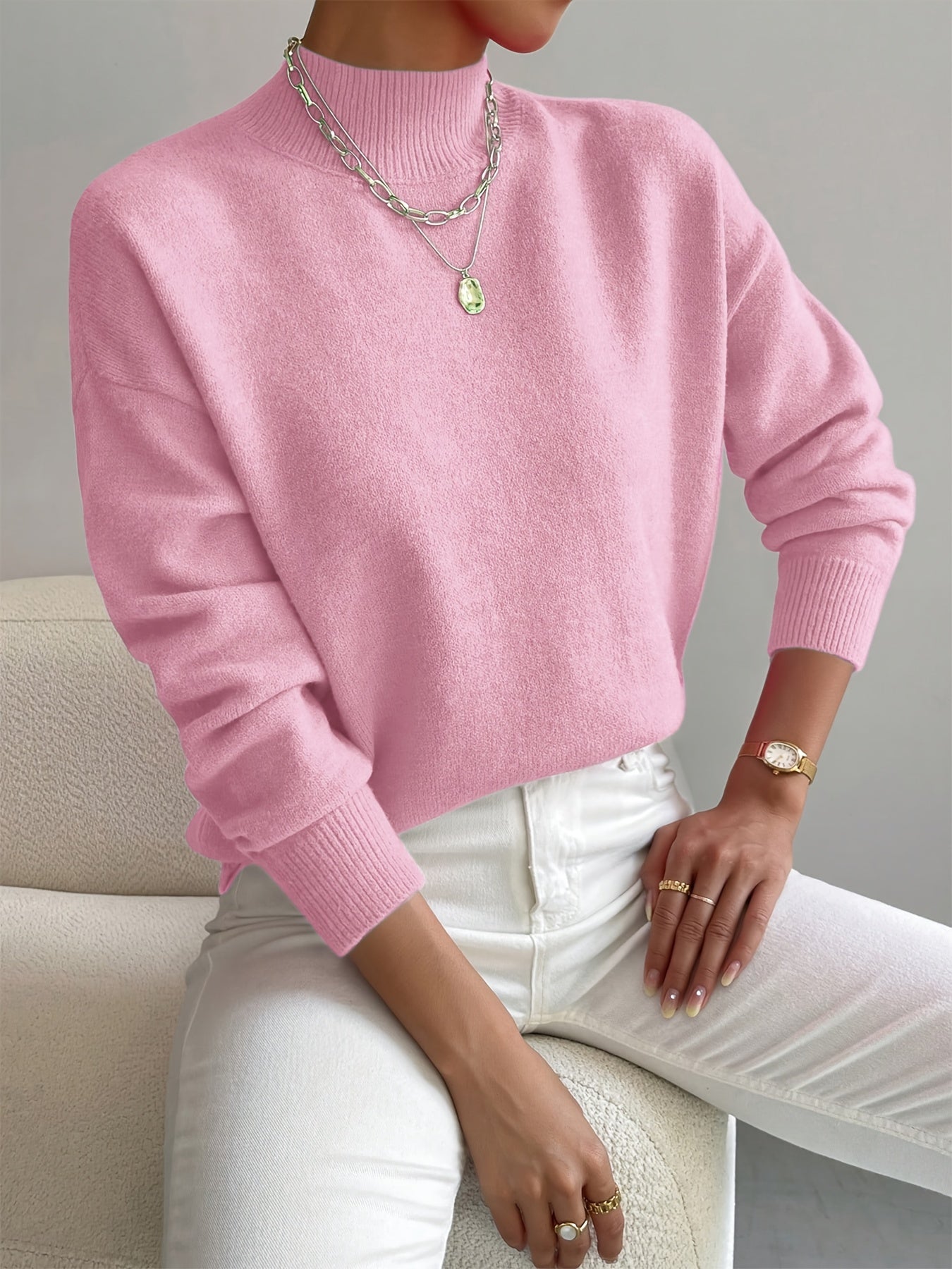 Jersey Chic en Cachemira Yvonne - Elegancia y Calidez Inigualables