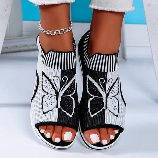 👡 ¡50% DE DESCUENTO! 🌸 Sandalias de Plataforma Peep-Toe Casual para Mujer – Tacón de Plataforma Cómodo y Diseño Transpirable – Perfectas para la Playa, Vacaciones o el Día a Día – Elegantes y Ligeras ☀️✨