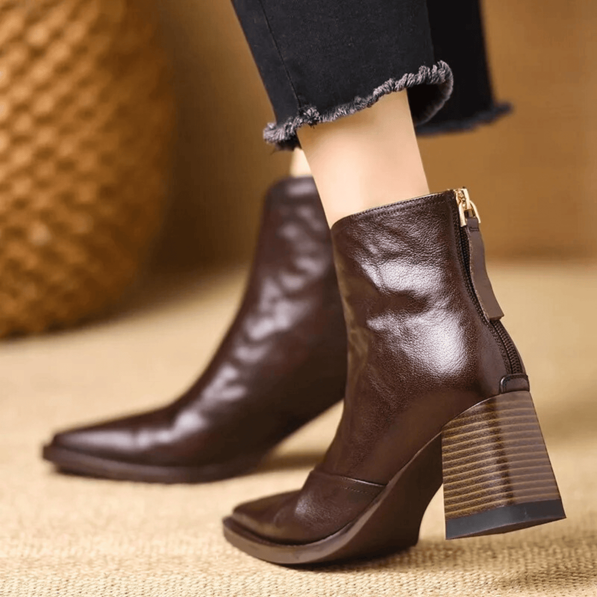 Adelaida | Botines de Piel