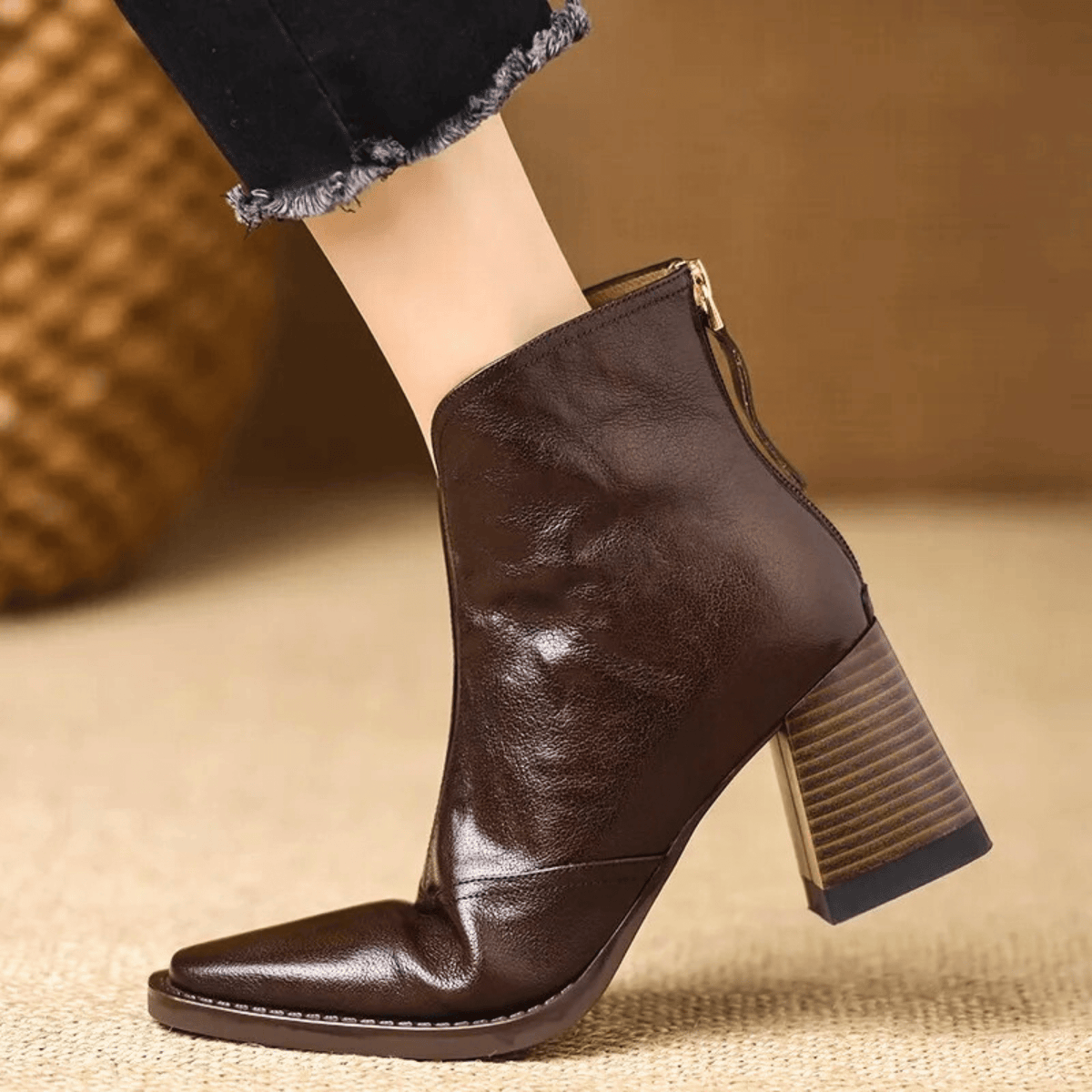 Adelaida | Botines de Piel